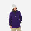 Kapuzen-Sweathoodie Snowboard Herren - HDY violett 