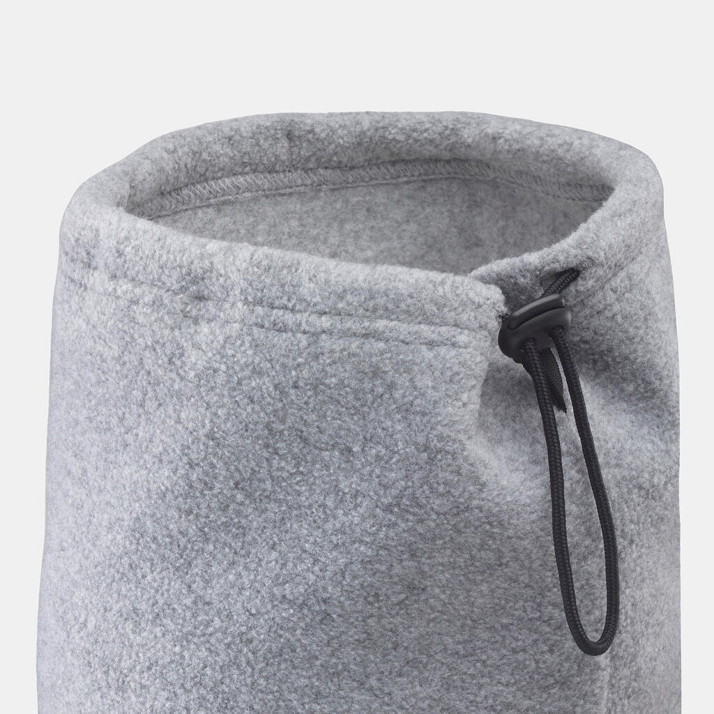 Περιλαίμιο fleece ενηλίκων για σκι με κορδόνι σύσφιξης - Ροζ