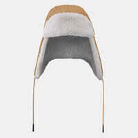 ADULT VELVET TRAPPER HAT - OCHRE