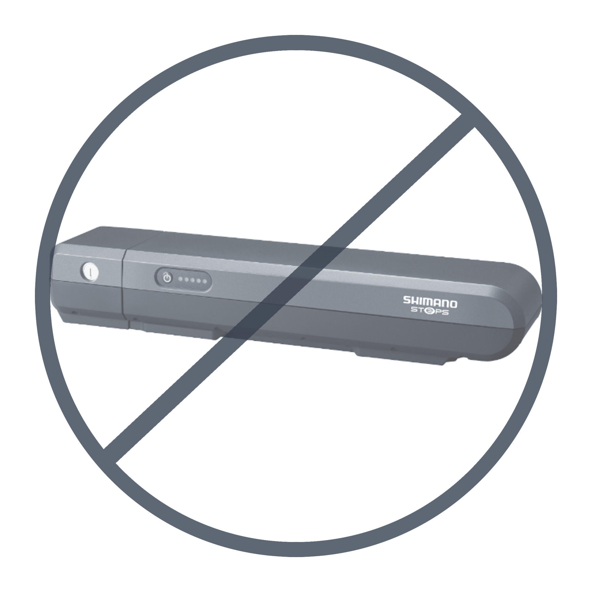 ROCKRIDER Batteria non codificata >> procedere ad un ordine diretto