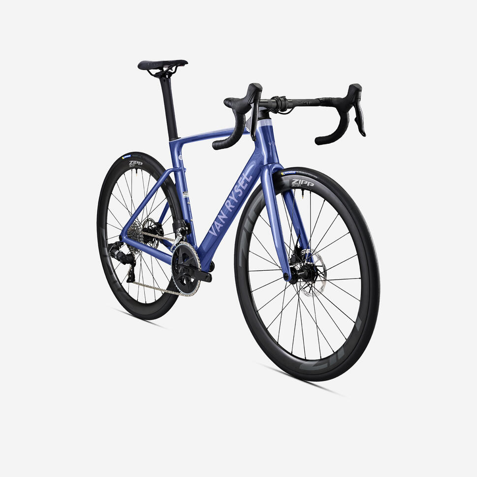 VELO DE ROUTE RCR RIVAL AXS BLEU COMÈTE VAN RYSEL Decathlon