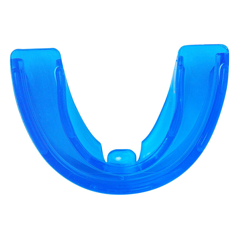 Feldhockey Zahnschutz mit fester Zahnspange - Shock Doctor Braces blau