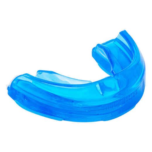 
      Feldhockey Zahnschutz mit fester Zahnspange - Shock Doctor Braces blau
  
