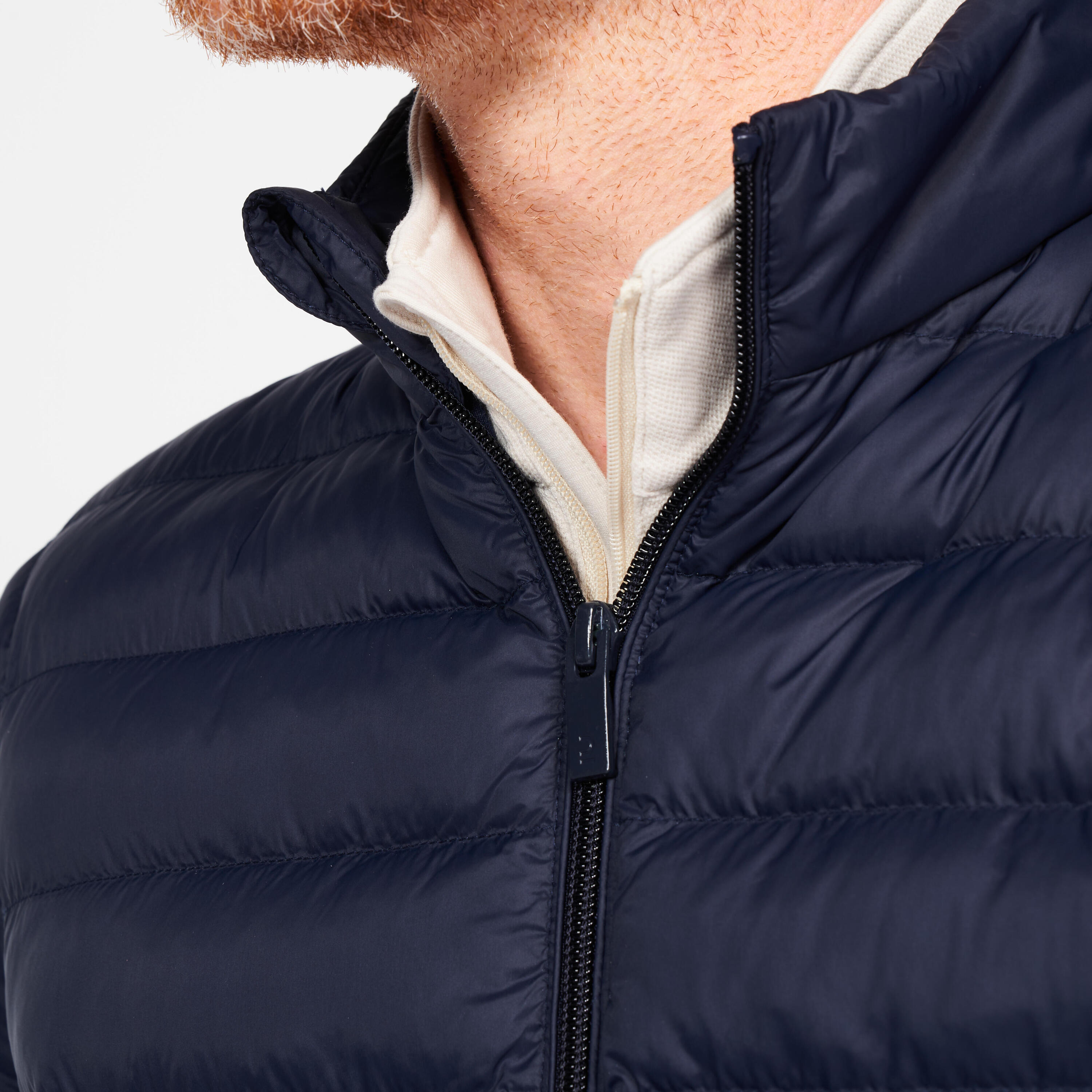 Men's long-sleeved golf down jacket - CW900 Heatflex navy blue 5/8