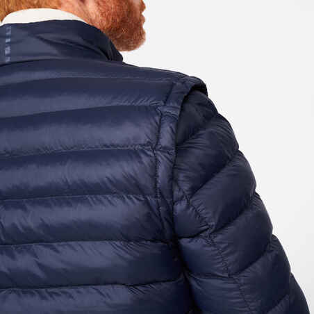 Men's long-sleeved golf down jacket - CW900 Heatflex navy blue