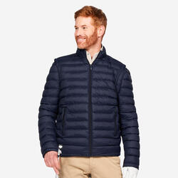 Doudoune golf manches longues Homme - CW900 Heatflex bleu marine