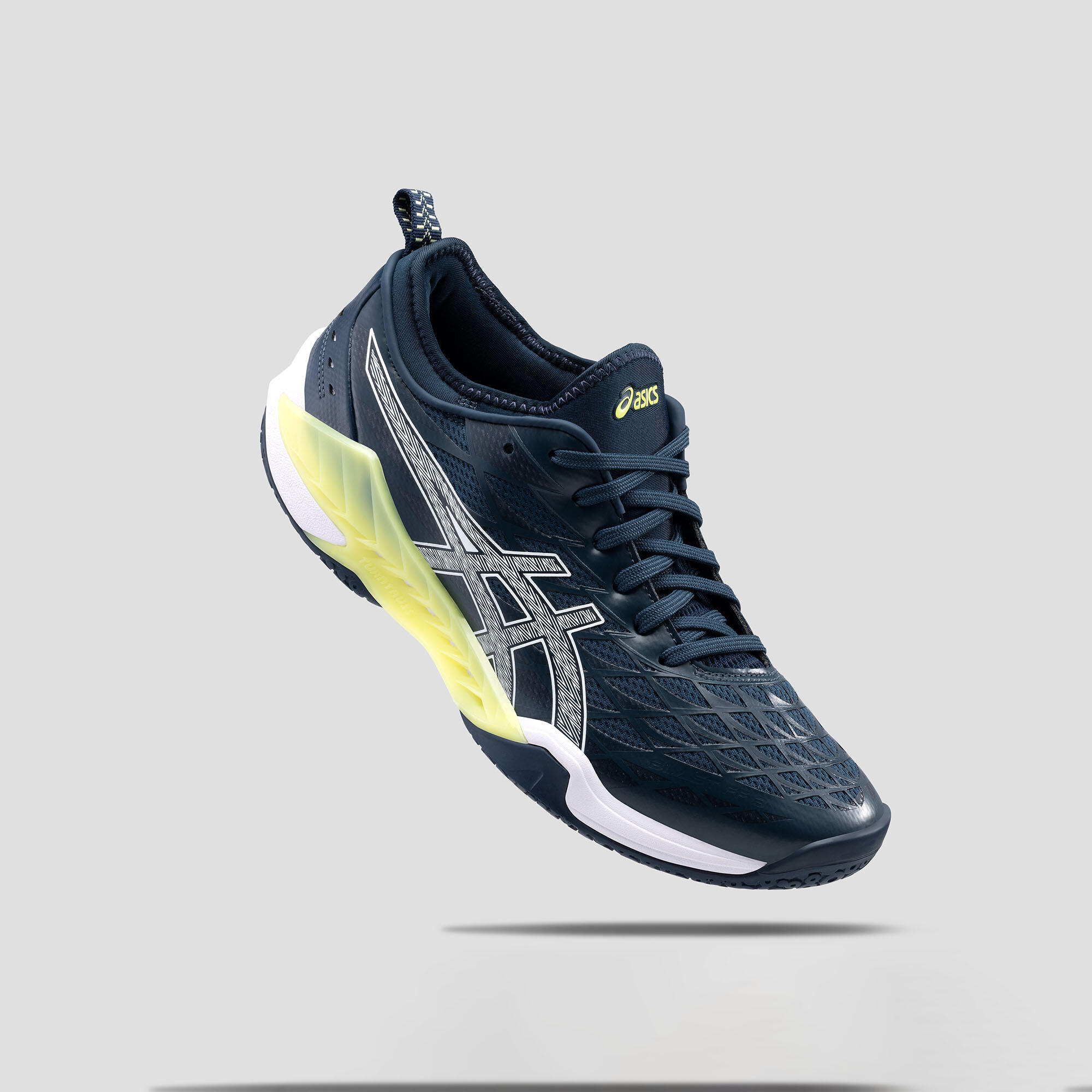 Scarpe pallamano uomo Asics BLAST FF 3 blu-giallo 2/7
