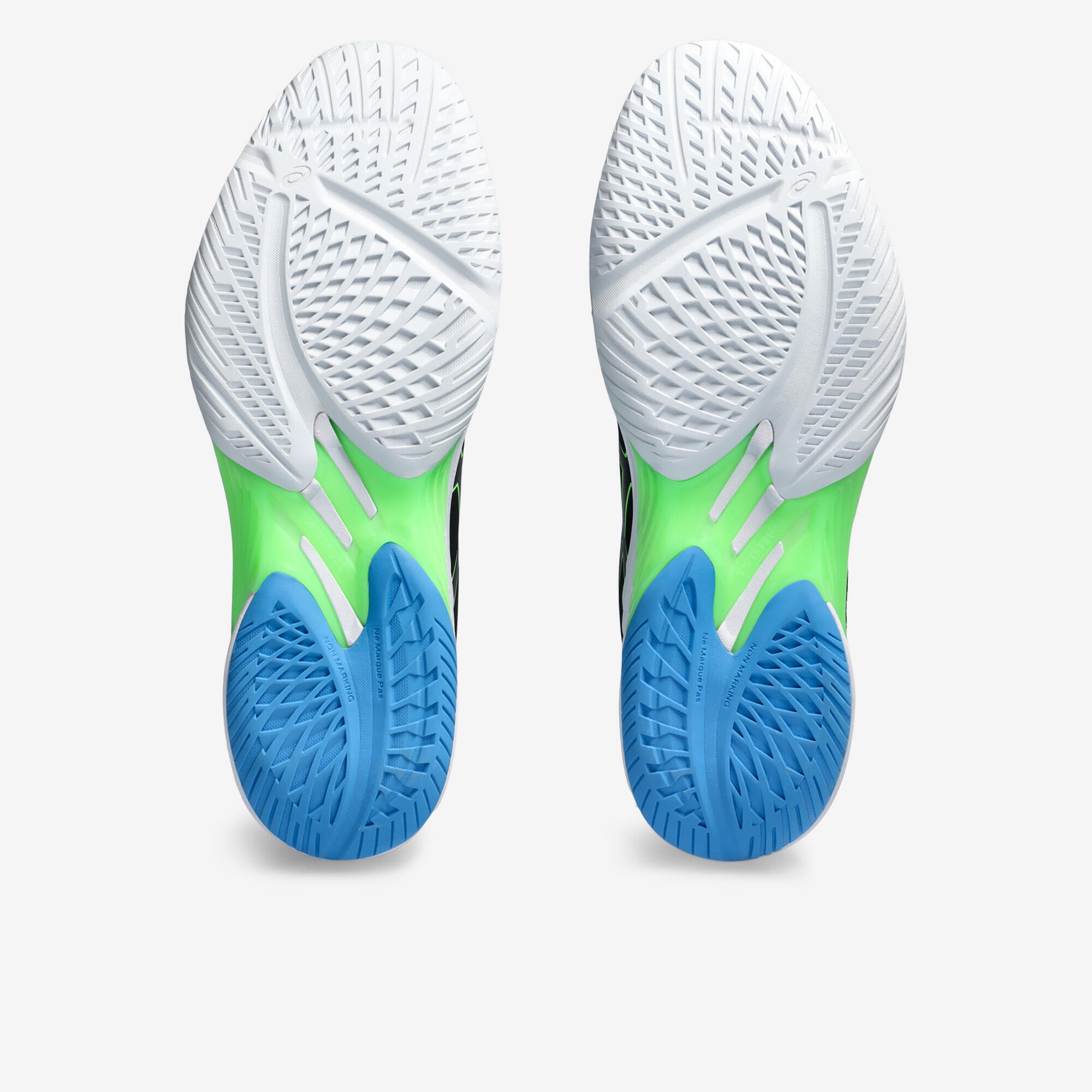 Tweedehands - Volleybalschoenen voor heren Sky Elite zwart groen 2/8