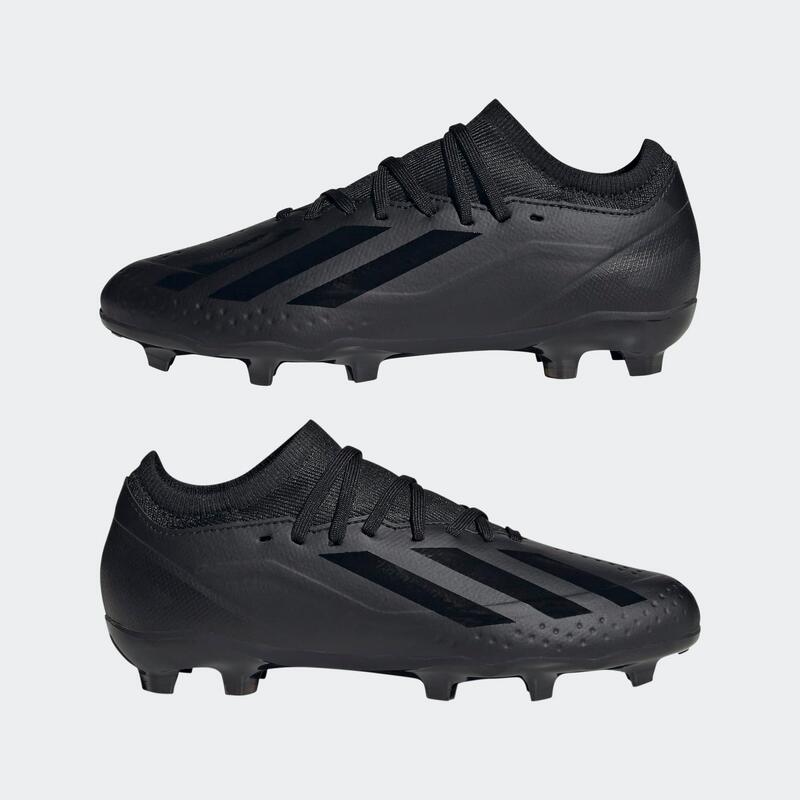 BOTAS DE FÚTBOL ADIDAS X CRAZYFAST.3 FG black niños