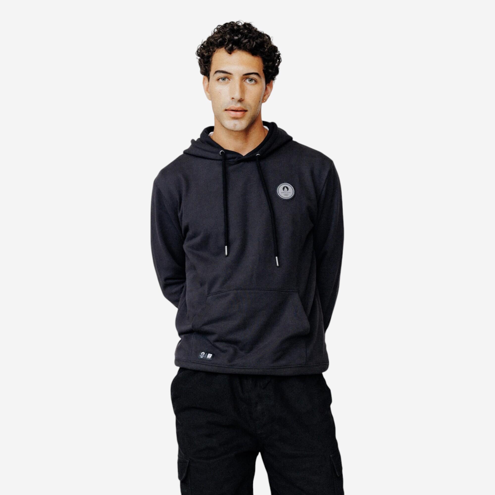 Paris 2024-decathlon - Sweat À Capuche Paris 2024 Adulte Mixte Noir - Sweat-shirt - Jeux Olympiques Paris 2024 - Noir - 56 3xl - Decathlon