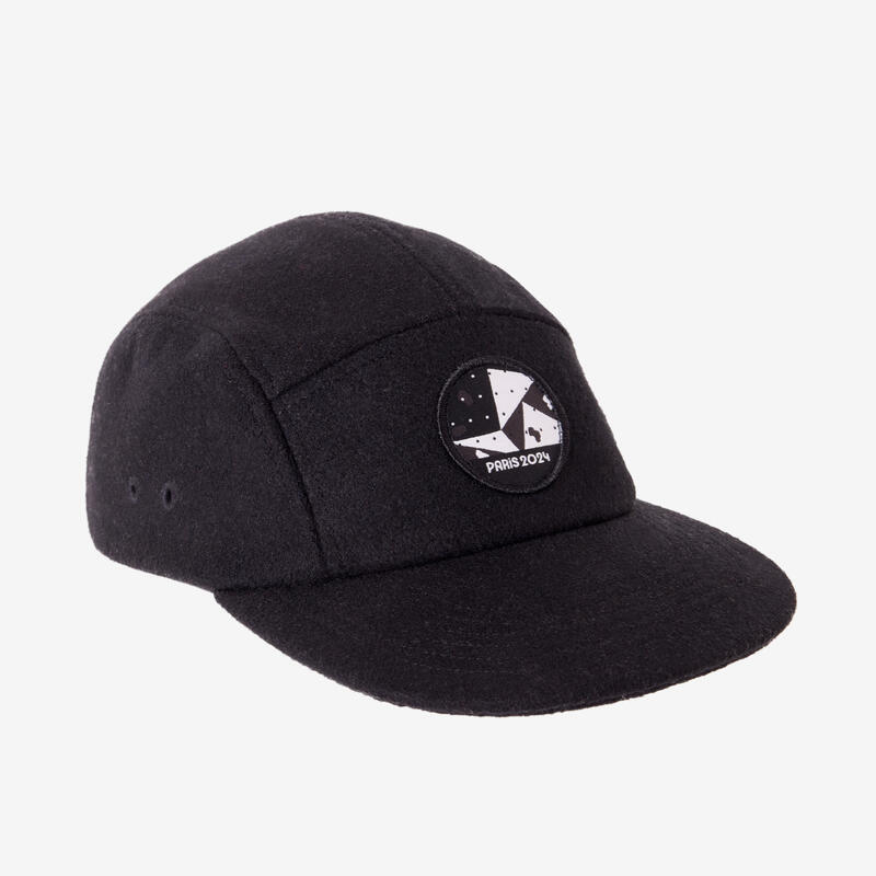 Casquette 5 panels Paris 2024 Adulte Mixte noire