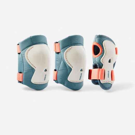 
      Set 3x2 protections roller trottinette skate enfant PLAY Caktus
  