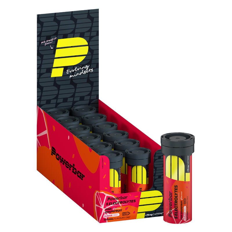 Bebida Electrolitos 10 Tabletas Pomelo (75 mg Cafeína)