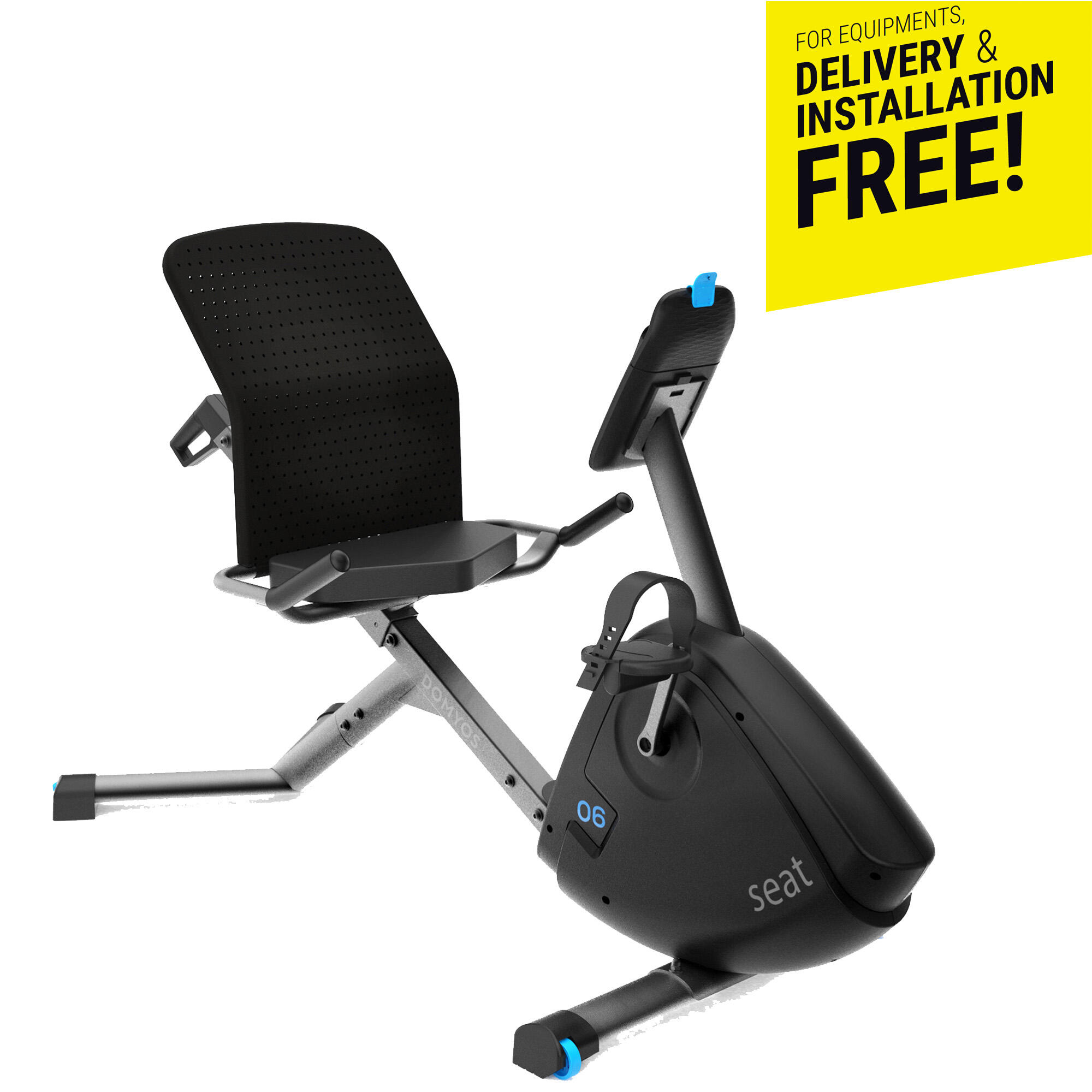 Buy SemiRecumbent Connected Exercise Bike Eb Seat Online Decathlon