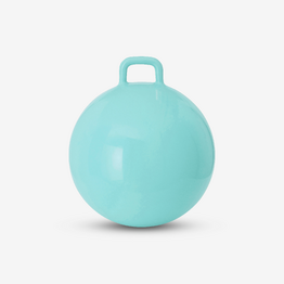 Ballon sauteur enfant 45cm, bleu
