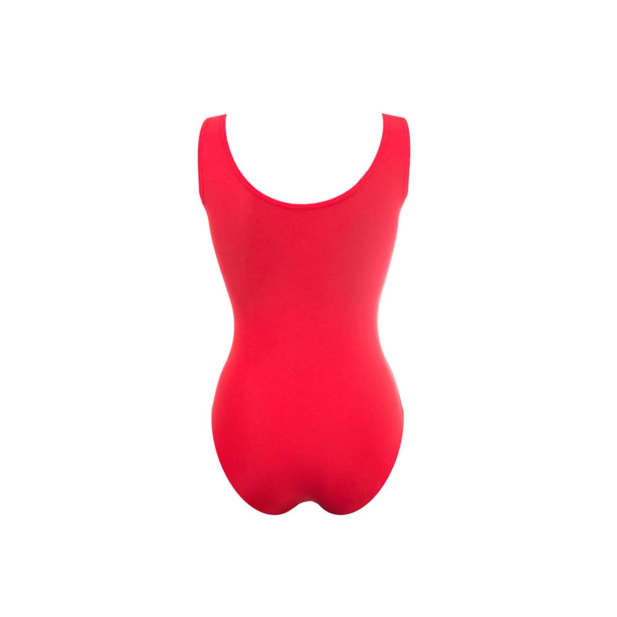 Second Hand - Body bambina ginnastica Sigoa asymetric rosso 5/5