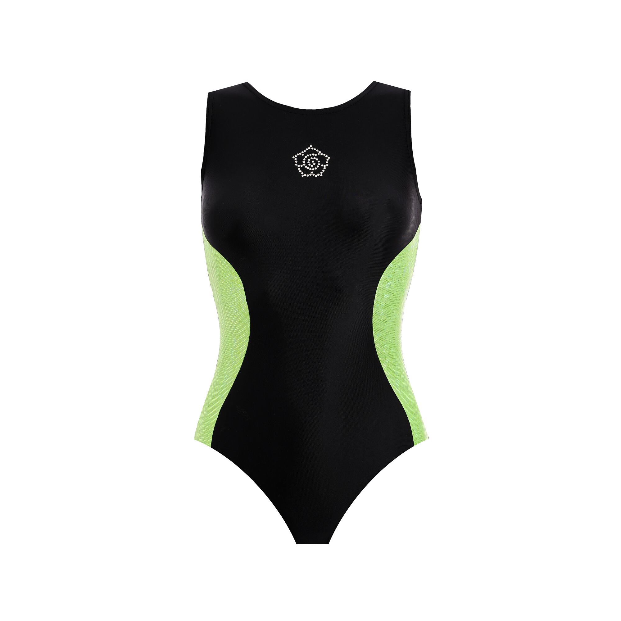 Body bambina ginnastica Sigoa onda Nero 4/5