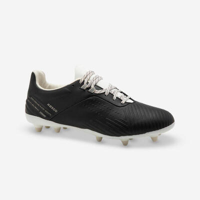 Scarpe rugby adulto ADVANCE R 500 FG bianche