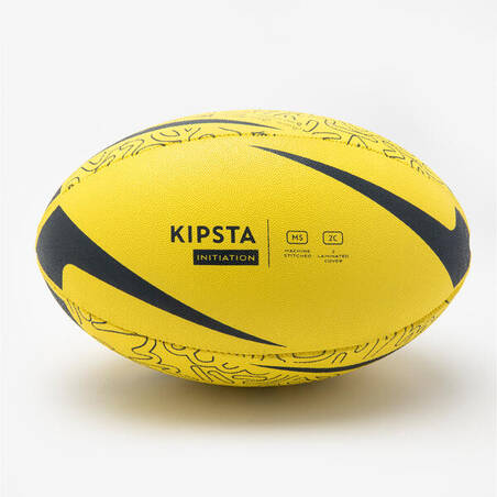 Kids' Beginner Size 3 Rugby Ball R100 - Yellow