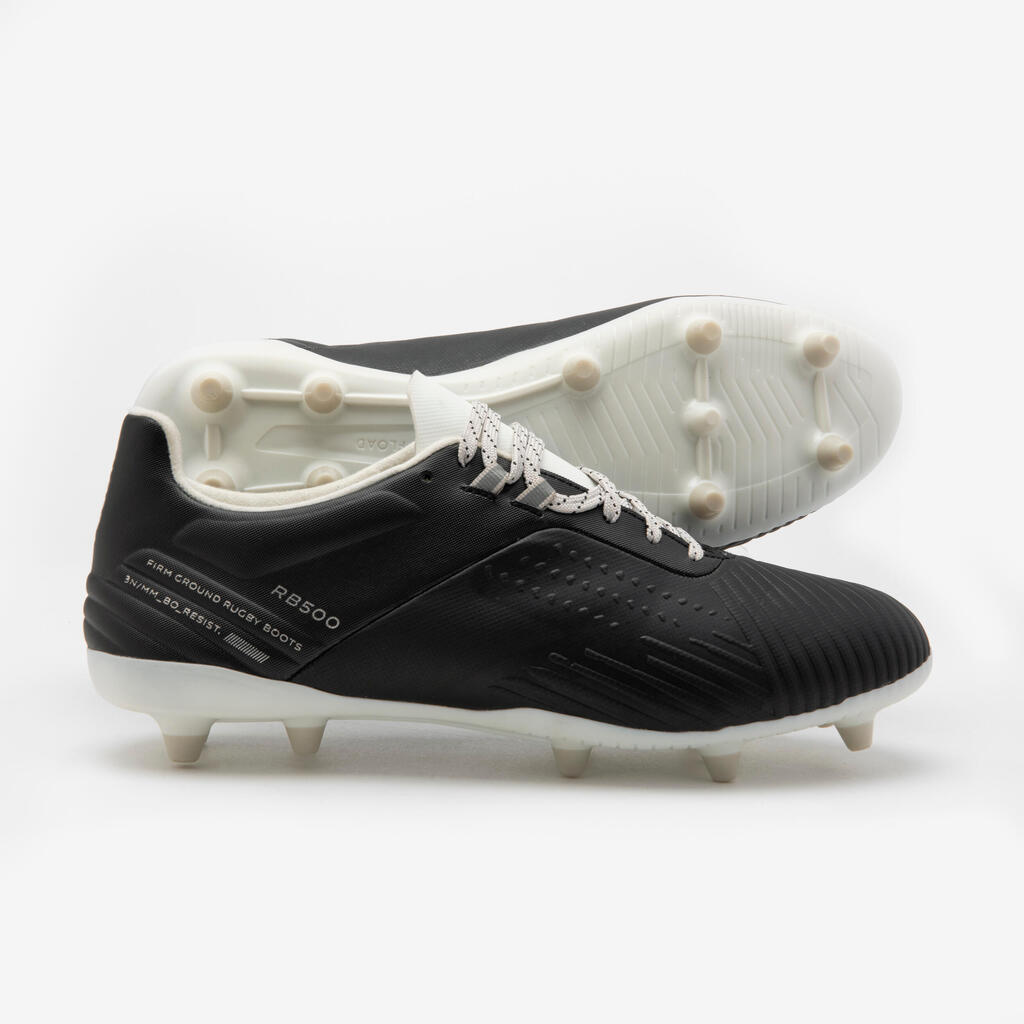 Damen/Herren Rugby Stollenschuhe FG - Advance R500 weiss 