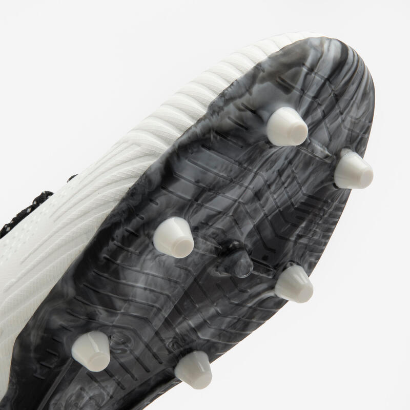 Ghete ADVANCE R500 FG Rugby Negru Adulți