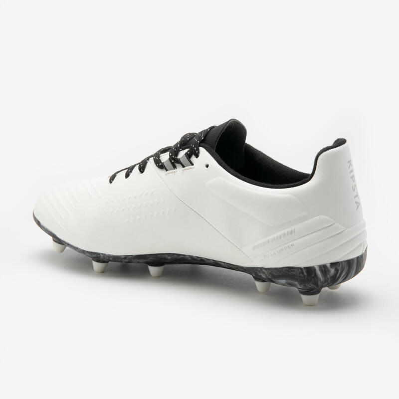Ghete ADVANCE R500 FG Rugby Negru Adulți