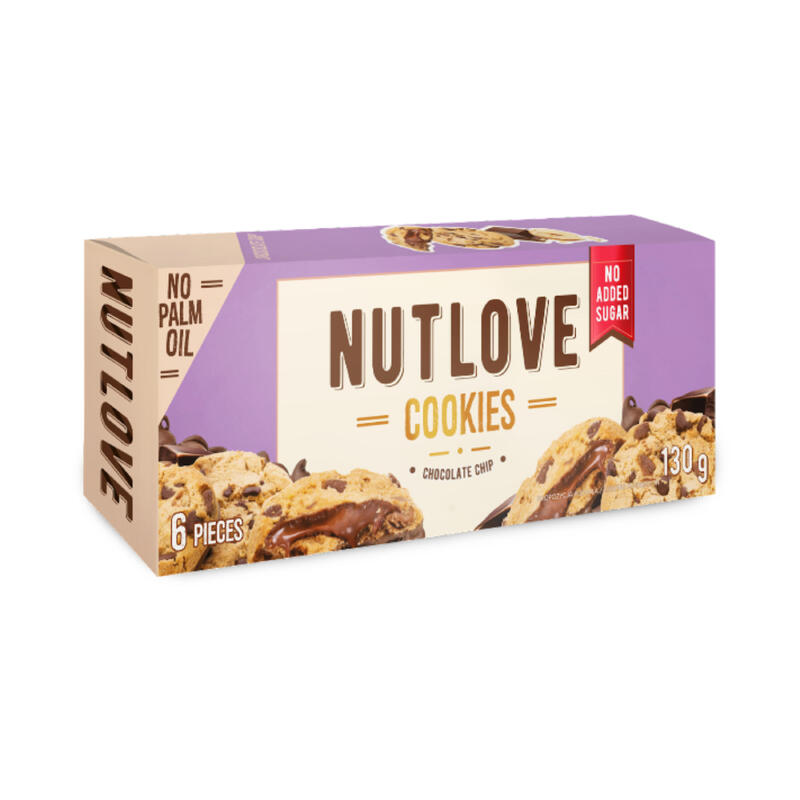 Ciastka z nadzieniem orzechowo-kakaowym Allnutrition nutlove cookies 130g