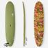Foam surfboard 8'6" - 500 Khaki