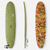 Planche de surf mousse 8'6" - 500 kaki
