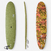 Planche de surf mousse 8&#039;6&quot; - 500 kaki