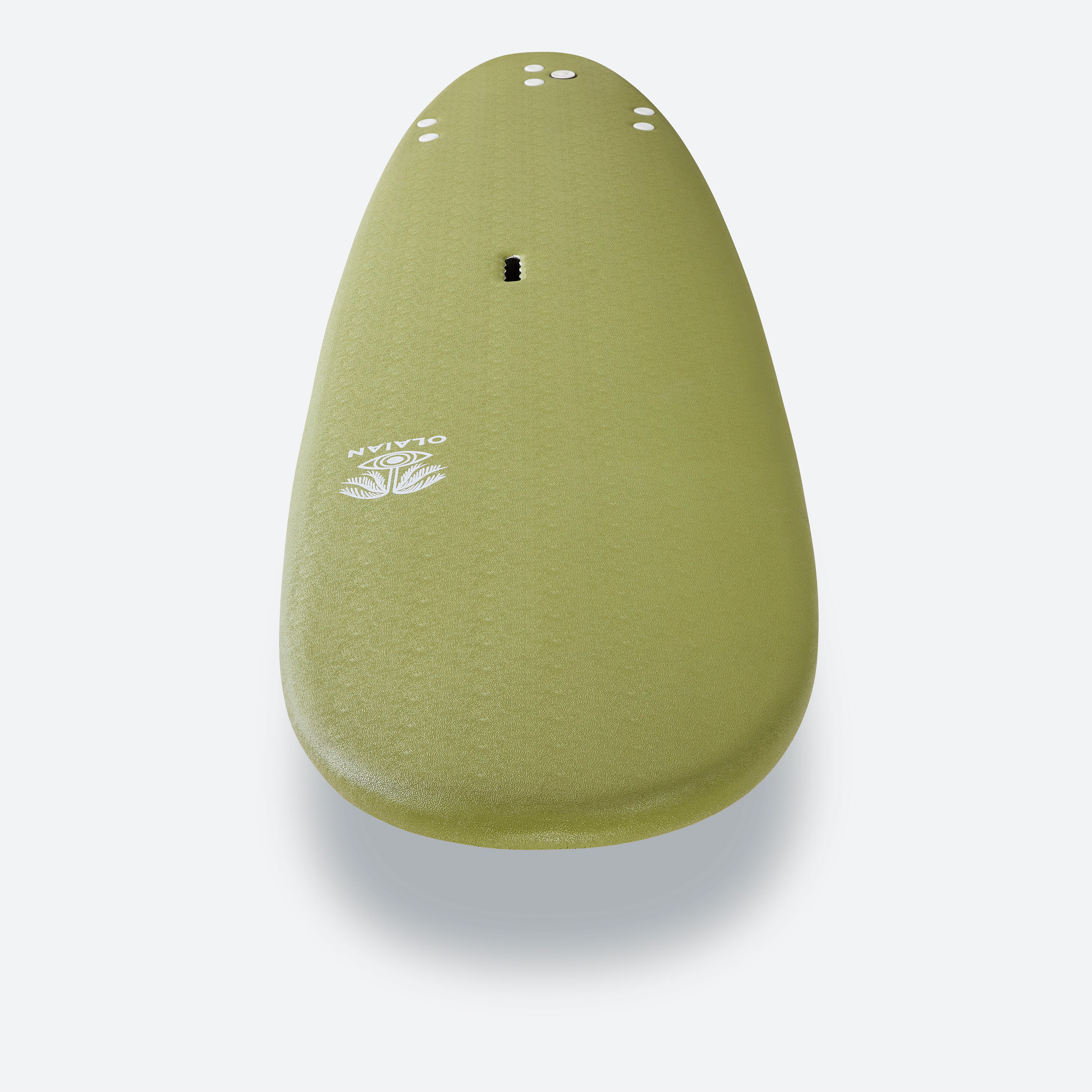 Foam surfboard 8’6” - 500 Khaki