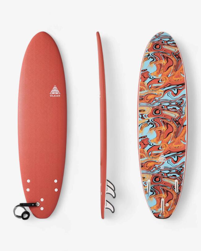 Planche de surf en mousse 7’ - 500