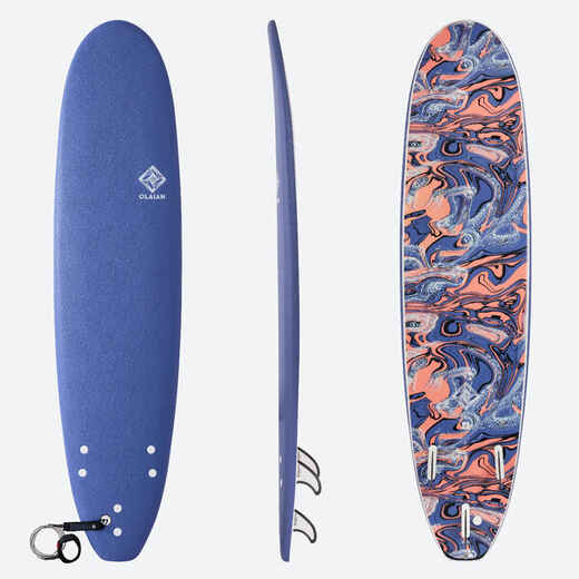 Foam surfboard 7'8" - 500 blue