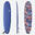 Tabla surf 500 espuma 7'8 75L Peso <85kg . Nivel principiante