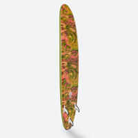 Foam surfboard 8'6" - 500 Khaki