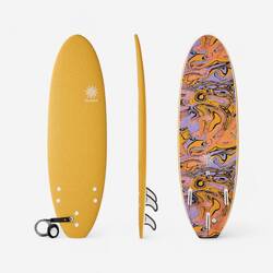 Foam Surfboard 6' - 500 yellow