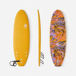 Planche de surf mousse 6&#039; - 500 jaune
