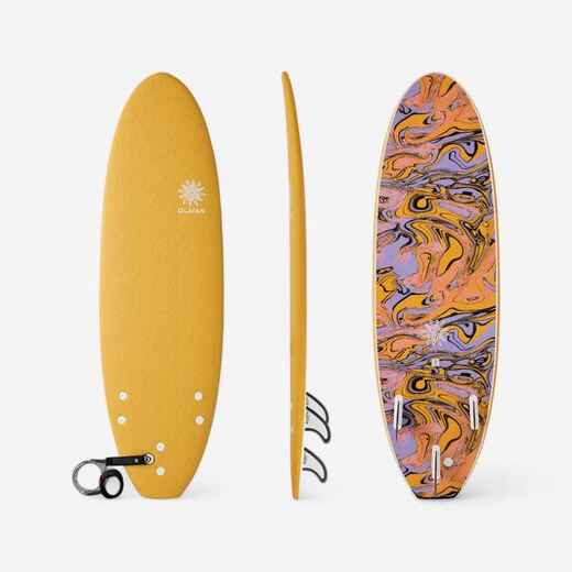 
      Planche de surf mousse 6' - 500 jaune
  