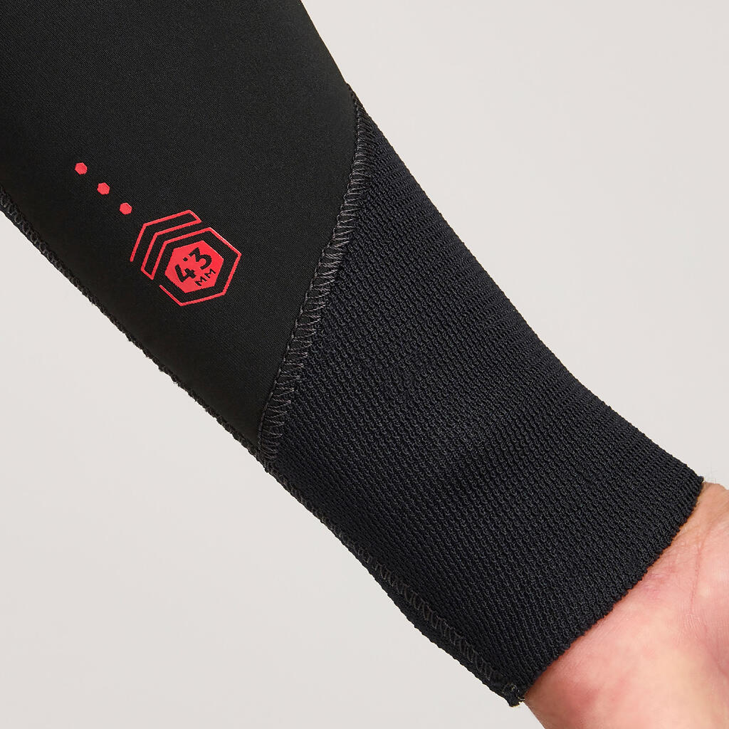 Odelo za surfovanje 900 neoprensko 4/3 mm muško - crno