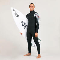 Odelo za surfovanje 900 neoprensko 4/3 mm muško - crno