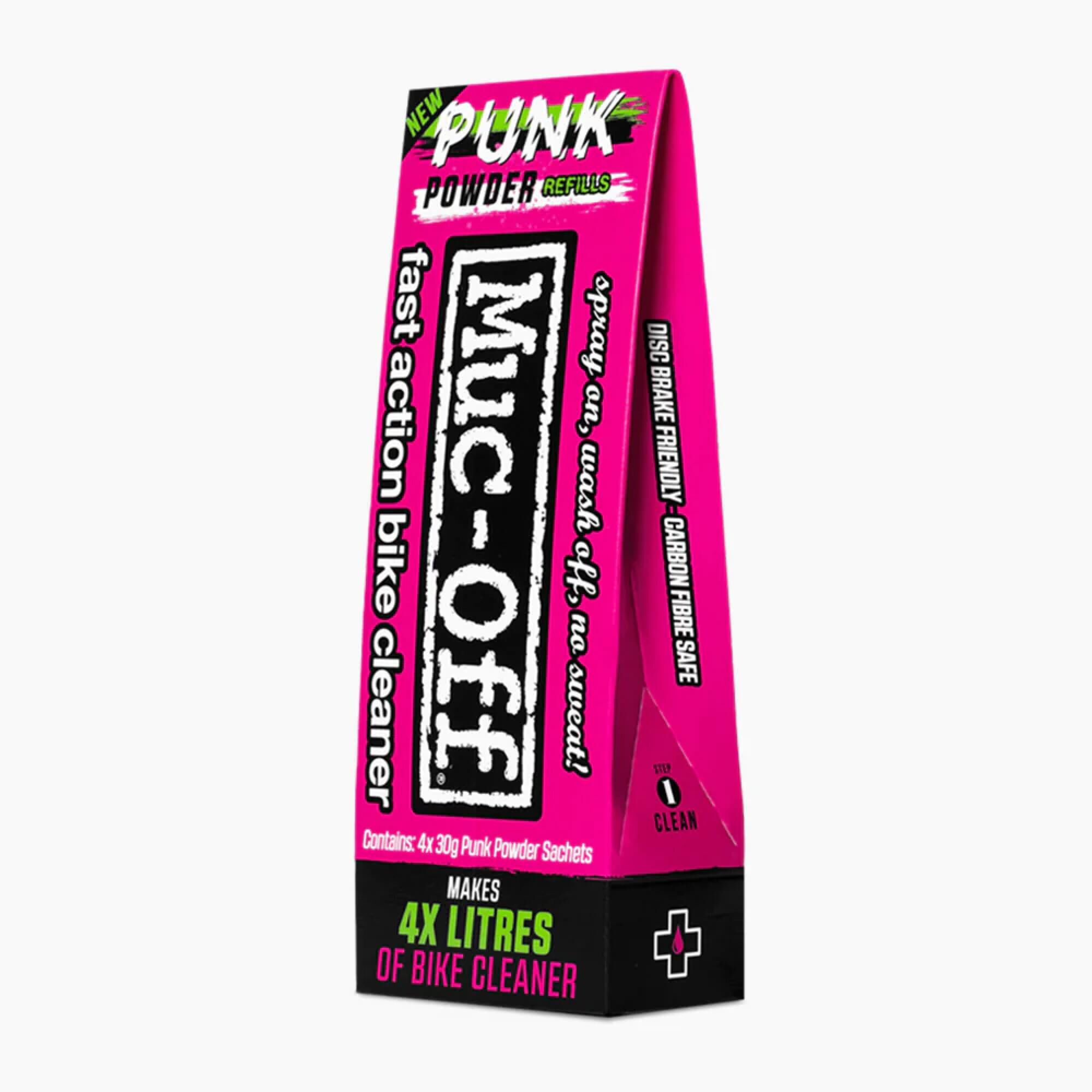 MUC-OFF Punk Powder Bike Cleaner - 4 Pack