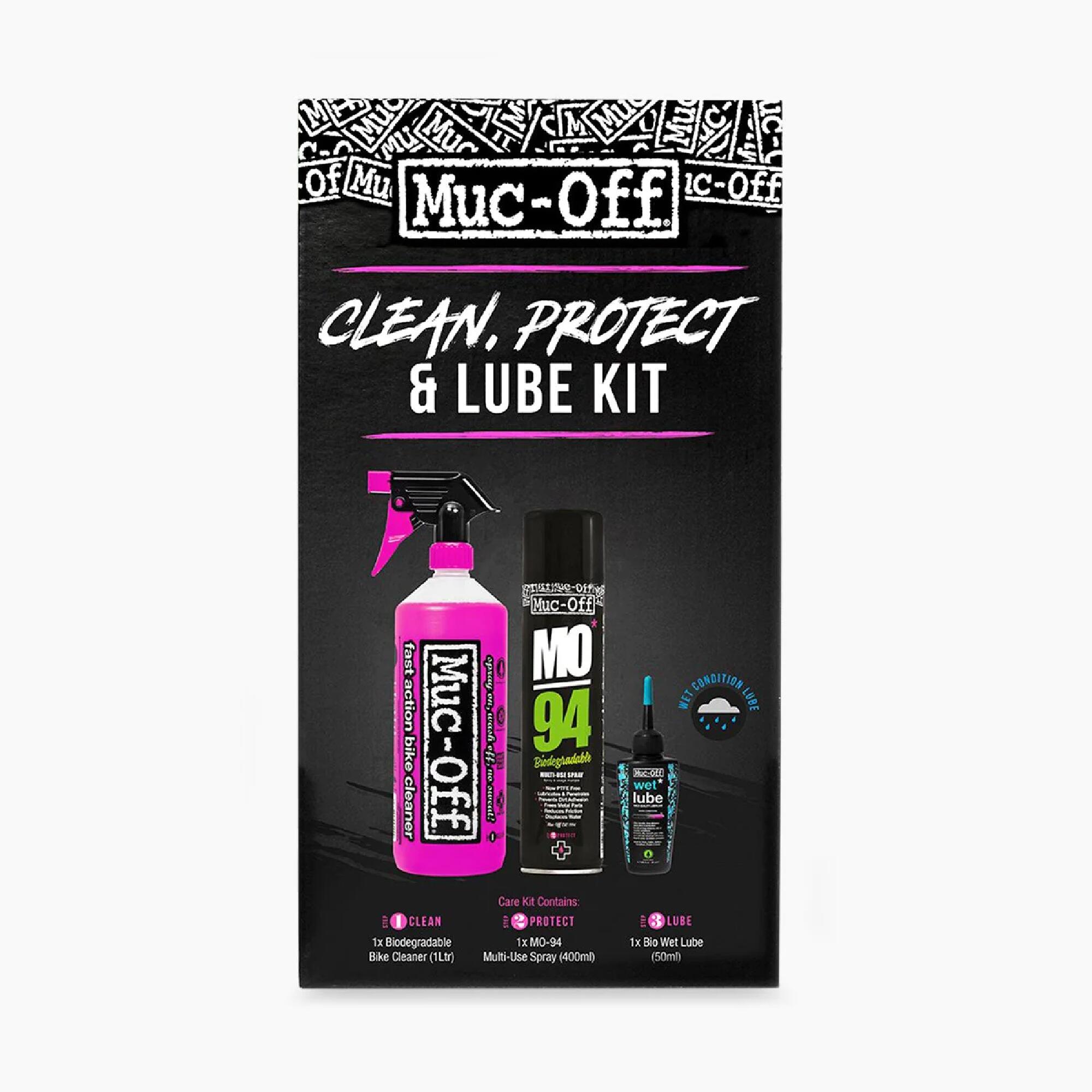Decathlon UK Muc-Off Bicycle Clean Protect & Lube Kit | FREE Click & Collect at Stores and Asda. 365 Days return available.