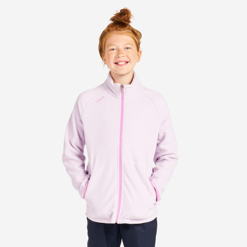 Kids’ warm sailing fleece, 100 pink