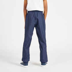 Kids' Overtrousers Sailing 100 Navy blue