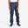 Dětské svrchní kalhoty Sailing 100 nepromokavé ekologicky vyrobené tmavě modré