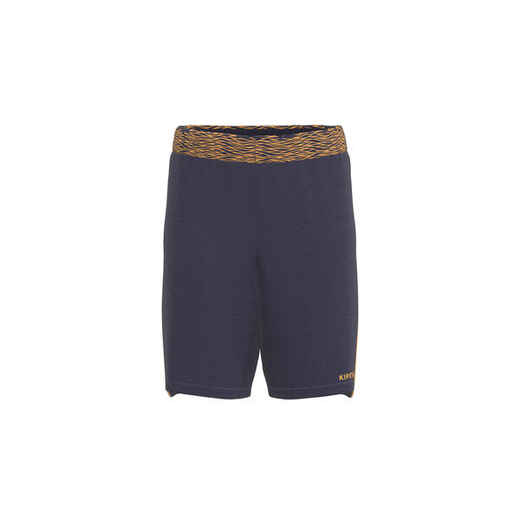 
      Kinder Fussball Shorts - CLR marineblau/orange
  