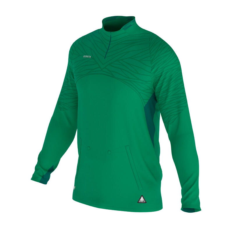 1/2 zip clr adulte vert