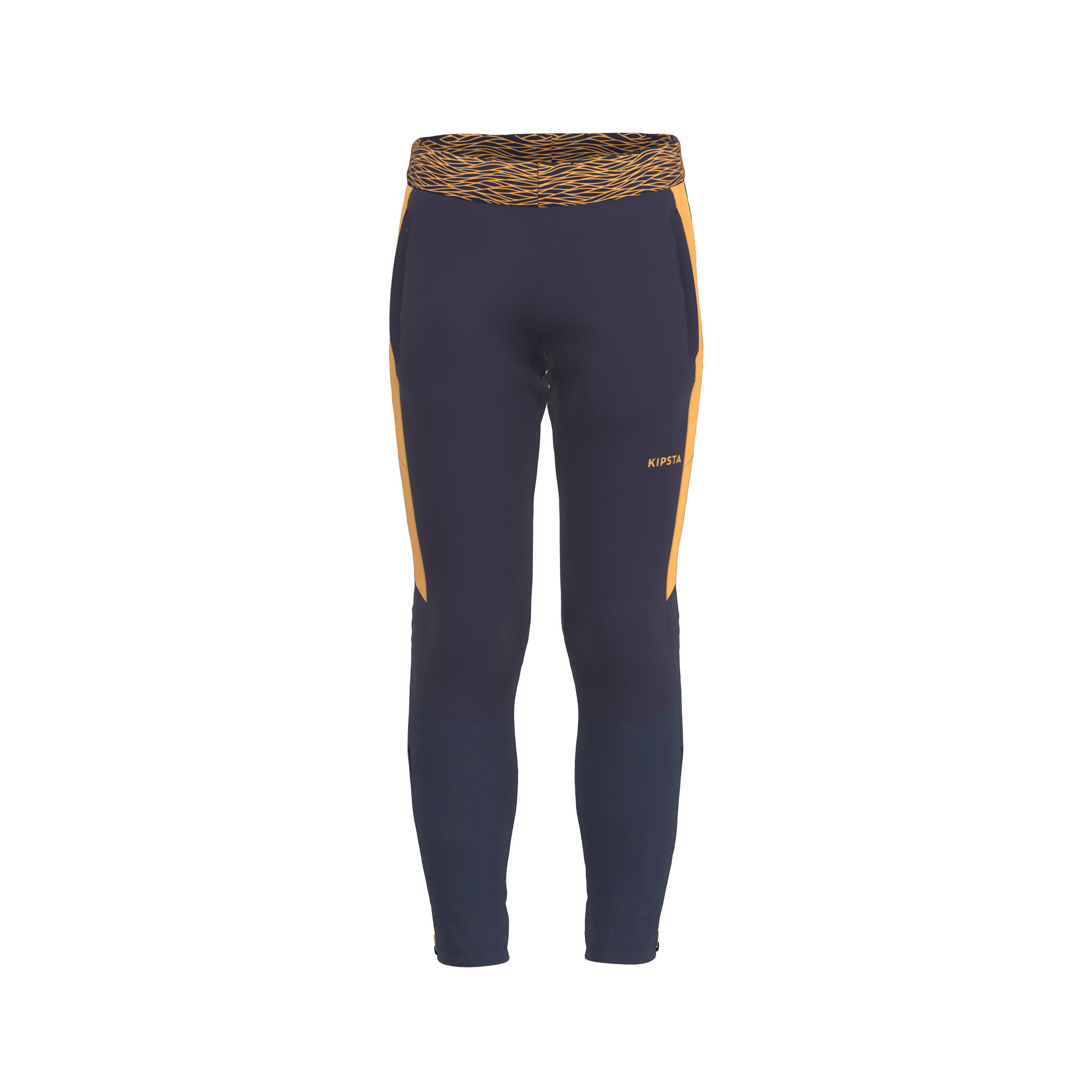 Pantalon de football clr junior orange et marine 7/13