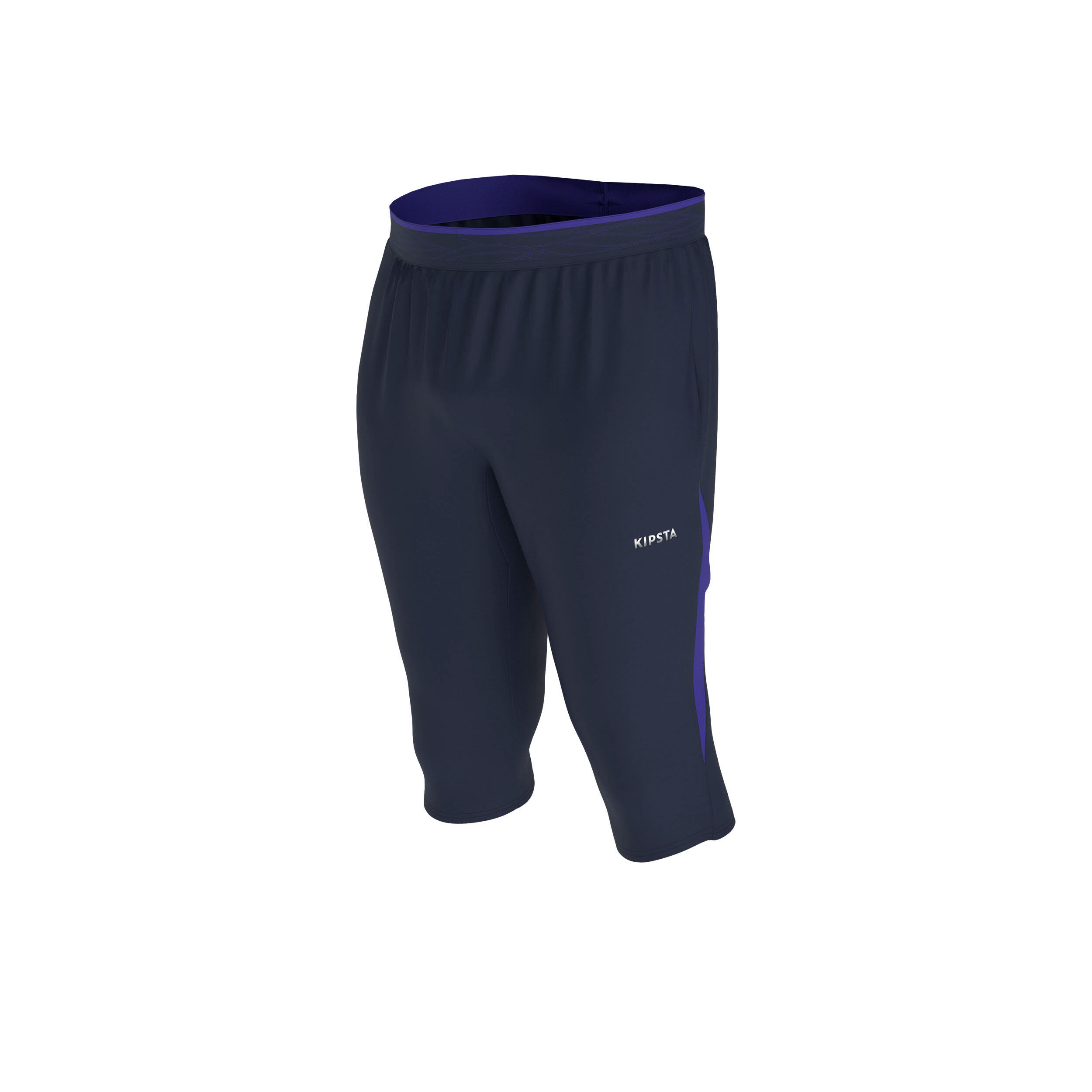 Pantaloni 3 4 calcio uomo CLR blu