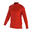 Damen/Herren Fussball 1/2 Zip - CLR rot